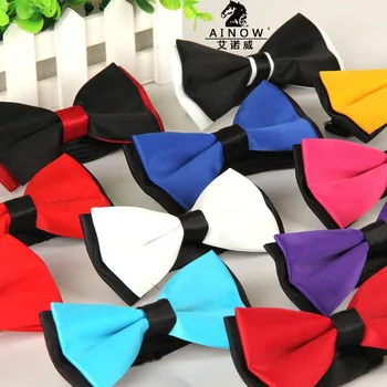 SHENNAIWEI Men's Wedding Dress polyester bow ties silk jacquard leisure monochrome double bow tie factory wholesale
SHENNAIWEI Men's Wedding Dress polyester bow ties silk jacquard leisure monochrome double bow tie factory wholesale