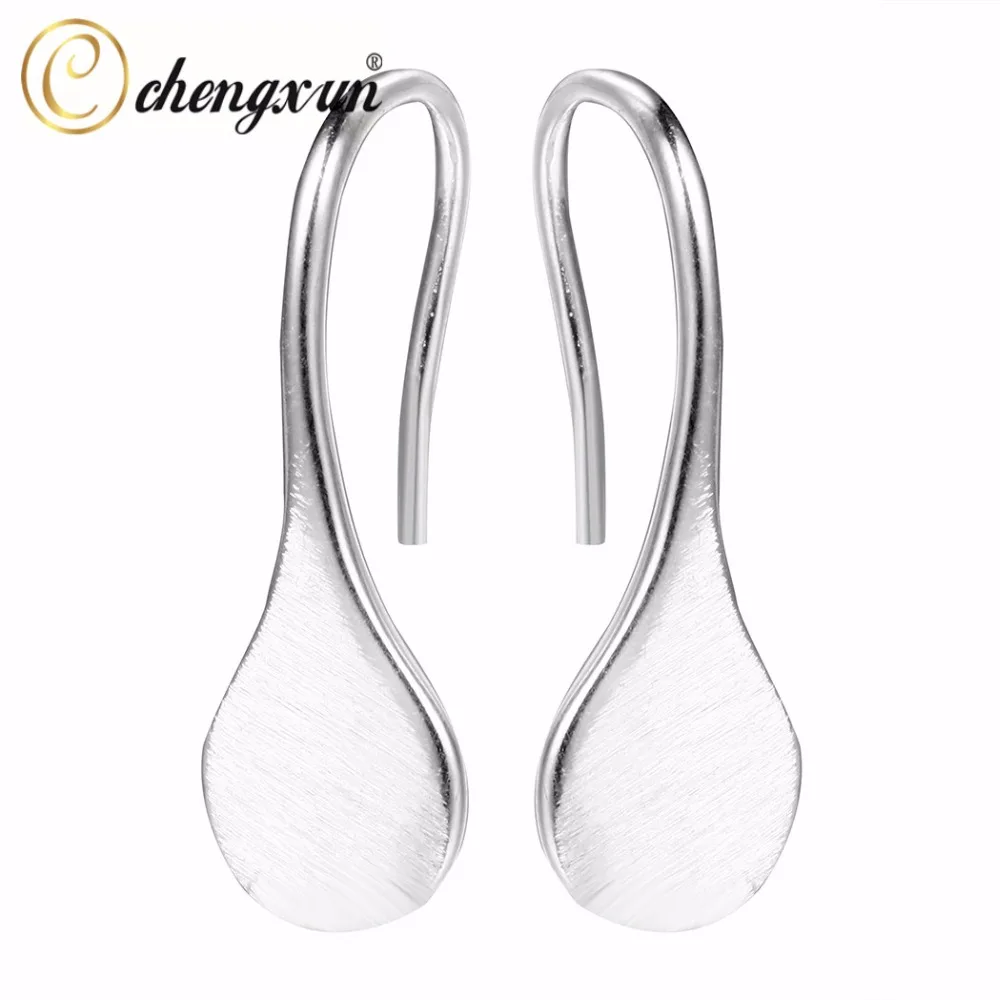 CHENGXUN 1 Pair Simple Design Water Drop Pattern Hoop Earrings Ear Jewelry for Female Anillo Mujer
CHENGXUN 1 Pair Simple Design Water Drop Pattern Hoop Earrings Ear Jewelry for Female Anillo Mujer