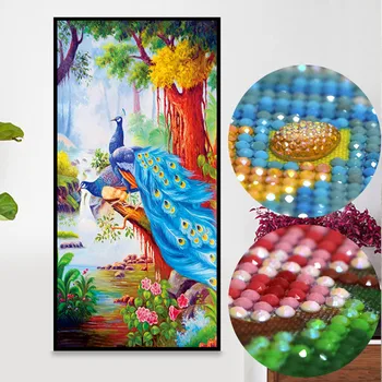 special shaped diamonds 79*151cm Diamond Embroidery 5D Diy Diamond Painting Mosaic Animals Home Decoration paste picture peacock
special shaped diamonds 79*151cm Diamond Embroidery 5D Diy Diamond Painting Mosaic Animals Home Decoration paste picture peacock