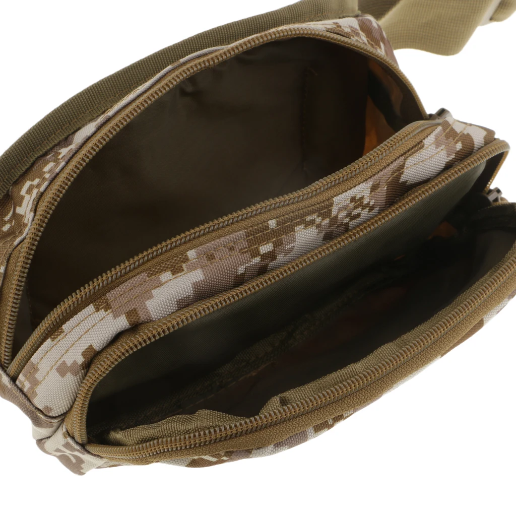 Fishing Bag Portable Outdoor Fishing Tackle Bags Multiple Waist Bag Fanny Pack for Daily Life Cycling Camping Hiking Hunting