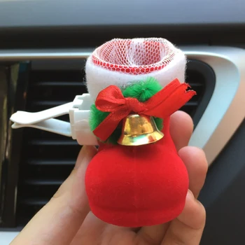 Car Ornament Cute Christmas Flower Shoes Vents Perfume Clip Decoration Air Freshener Fragrant Diffuser Flavoring In The Car Gift
Car Ornament Cute Christmas Flower Shoes Vents Perfume Clip Decoration Air Freshener Fragrant Diffuser Flavoring In The Car Gift