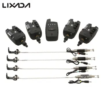 Lixada Wireless Fishing Bite Alarms Set Digital Fishing Alarm Kit LED Alarm Indicator Alert Bell Receiver Carp Fishing Swinger
Lixada Wireless Fishing Bite Alarms Set Digital Fishing Alarm Kit LED Alarm Indicator Alert Bell Receiver Carp Fishing Swinger