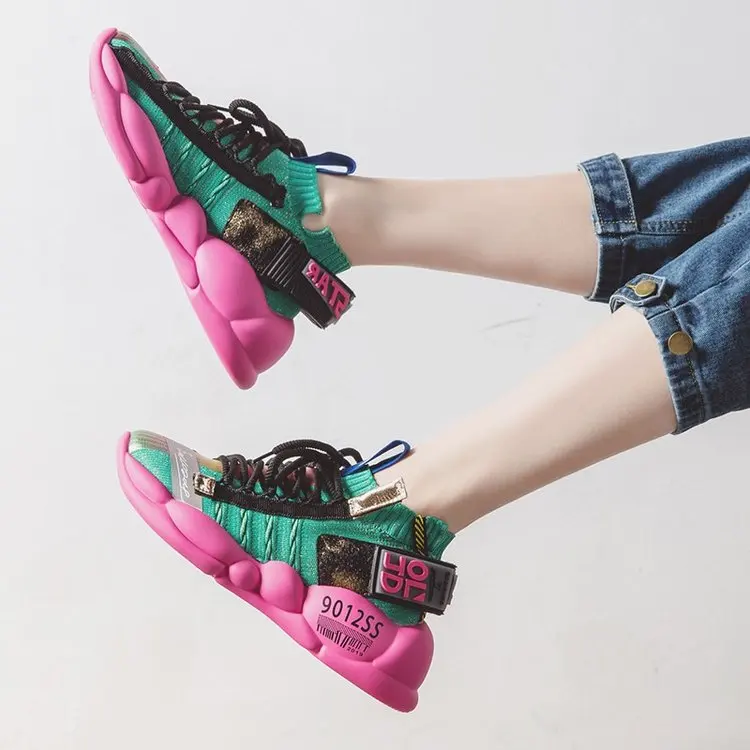 2019 Spring Fashion Women Weave Casual Platform Sock Shoes Women Dad Sneakers Ladies Mesh Chaussure Femme Zapatos De Mujer
2019 Spring Fashion Women Weave Casual Platform Sock Shoes Women Dad Sneakers Ladies Mesh Chaussure Femme Zapatos De Mujer