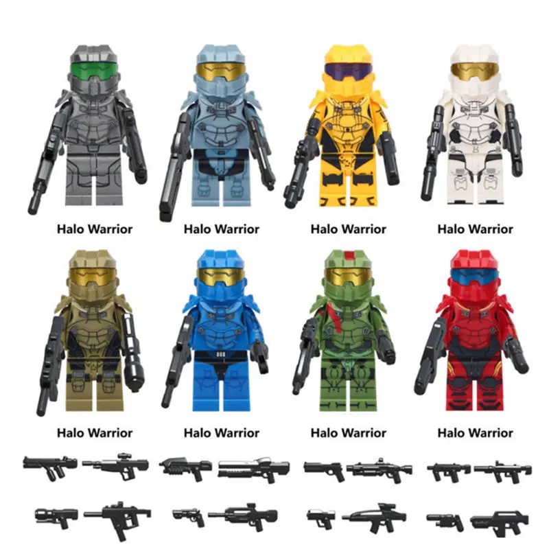 New Compatible Halo 5 Guardian Warriors LegoINGlys Mini Figure for Fans Best Christmas Gift To Children
New Compatible Halo 5 Guardian Warriors LegoINGlys Mini Figure for Fans Best Christmas Gift To Children