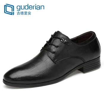 GUDERIAN Men Shoes Spring/Autumn Genuine Leather Business Casual Shoes Men Lace-Up Formal Office Men Shoes Herenschoenen
GUDERIAN Men Shoes Spring/Autumn Genuine Leather Business Casual Shoes Men Lace-Up Formal Office Men Shoes Herenschoenen