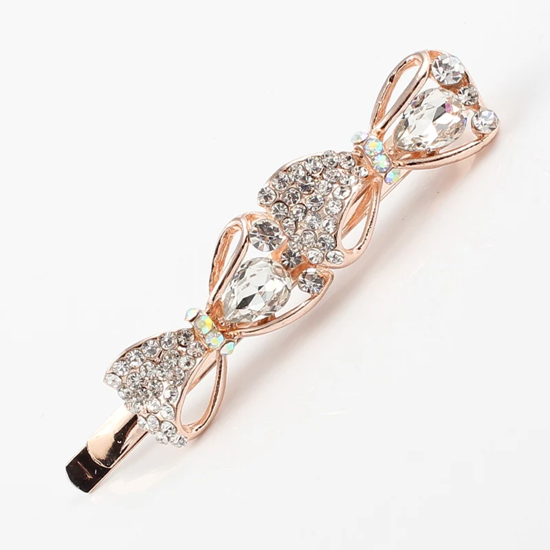 Bow tie Korean Fashion Hair Accessories Hairpin Hairclips Round Crystal Rhinestone Hair Clip Barrette For Women hair grips
Bow tie Korean Fashion Hair Accessories Hairpin Hairclips Round Crystal Rhinestone Hair Clip Barrette For Women hair grips