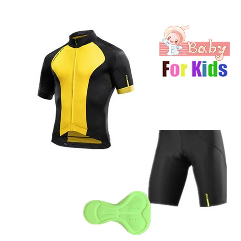2018 Mavic Cycling Set Boys Cycling Jersey Bike Shorts Set Ropa Ciclismo Child Summer Quick-dry Pro Bicycling Maillot Culotte
2018 Mavic Cycling Set Boys Cycling Jersey Bike Shorts Set Ropa Ciclismo Child Summer Quick-dry Pro Bicycling Maillot Culotte