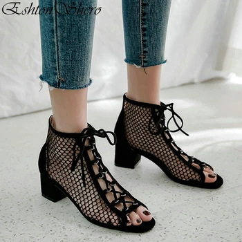 EshtonShero Women Ankle Boots Shoes Woman Kid Suede Platform Med Heels Summer Peep Toe Classic Ladies Motorcycle Boot Size 3-8
EshtonShero Women Ankle Boots Shoes Woman Kid Suede Platform Med Heels Summer Peep Toe Classic Ladies Motorcycle Boot Size 3-8