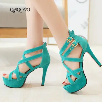 Women Summer Platform Shoes Gladiator Sandals Super High Heels Open Toe Cross Strap Party Shoes 2019 New
Women Summer Platform Shoes Gladiator Sandals Super High Heels Open Toe Cross Strap Party Shoes 2019 New