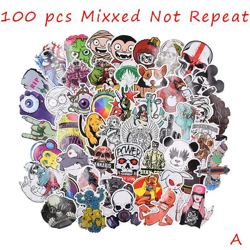 Mixed Cartoon Kids Toy Stickers Laptop Luggage Car Bicycle Motorcycle Skateboard Phone Home Decor Decal Graffiti Sticker 100Pcs
Mixed Cartoon Kids Toy Stickers Laptop Luggage Car Bicycle Motorcycle Skateboard Phone Home Decor Decal Graffiti Sticker 100Pcs