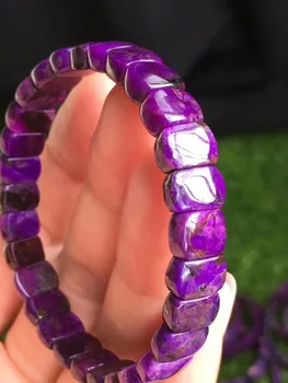 Genuine South African Natural Sugilite Bracelets For Women Female Stretch Crystal Rectangle Beads Bangle AAAAA Certificate
Genuine South African Natural Sugilite Bracelets For Women Female Stretch Crystal Rectangle Beads Bangle AAAAA Certificate