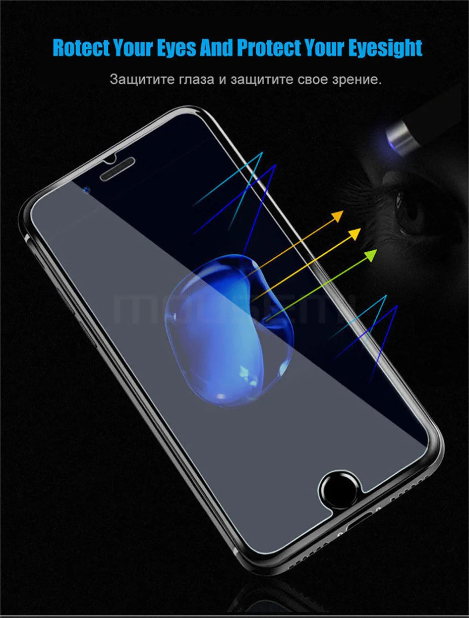 MOUSEMI 9H Ultra-Thin Tempered Glass For iPhone 7 Screen Protectors 2.5D Protective Glass For iPhone X 6 7 8 Plus se 5s Glass On (5)