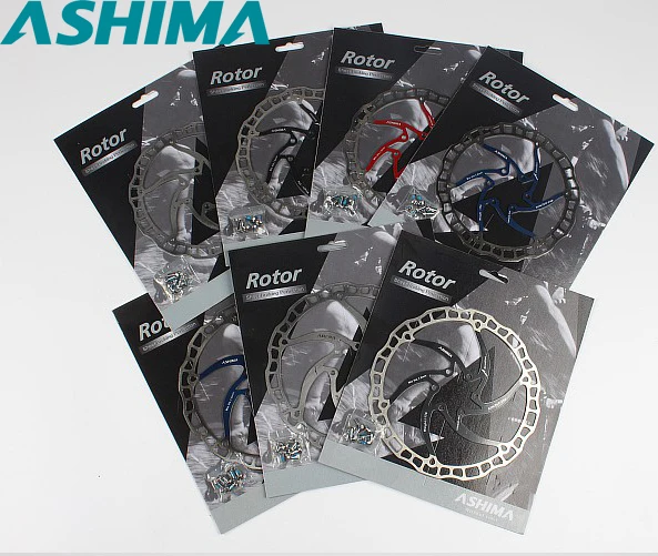 Brake Disc Rotor 2 pieces ASHIMA ARO 08 ultralight 85g MTB bike stainless steel 160mm 180mm 203mm 6-bolts made in Taiwan
Brake Disc Rotor 2 pieces ASHIMA ARO 08 ultralight 85g MTB bike stainless steel 160mm 180mm 203mm 6-bolts made in Taiwan