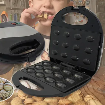 Electric Walnut Cake Maker Automatic Mini Nut Waffle Bread Machine Sandwich Iron Toaster Baking Breakfast Pan Oven EU Plug
Electric Walnut Cake Maker Automatic Mini Nut Waffle Bread Machine Sandwich Iron Toaster Baking Breakfast Pan Oven EU Plug
