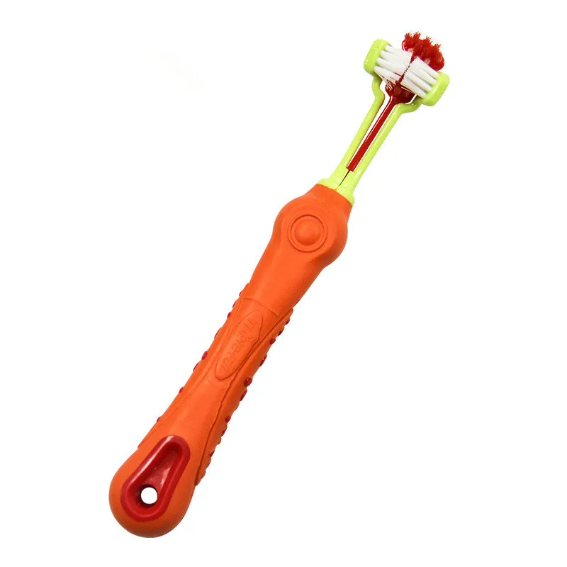 Hot Selling Three Sided Pet Toothbrush Dog Brush Addition Bad Breath Tartar Teeth Care Dog Cat Cleaning Mouth
Hot Selling Three Sided Pet Toothbrush Dog Brush Addition Bad Breath Tartar Teeth Care Dog Cat Cleaning Mouth