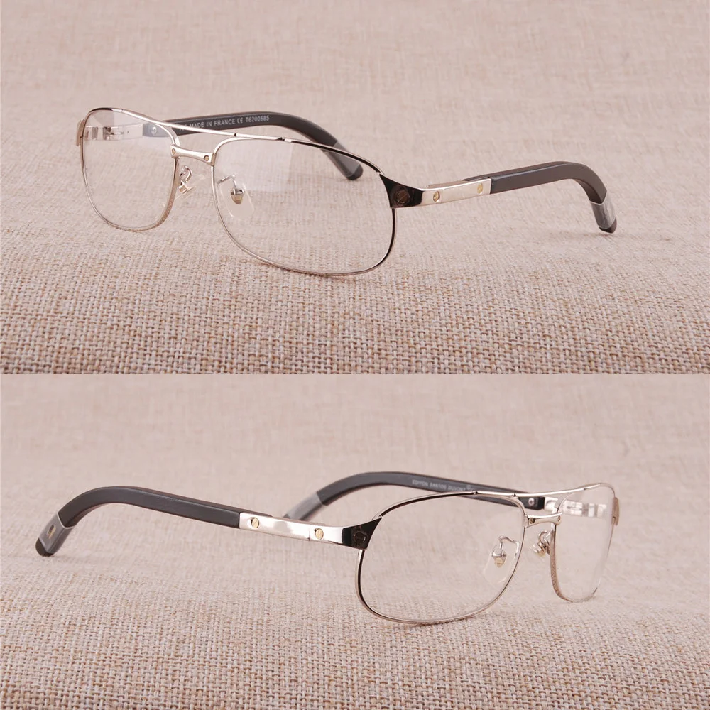 Vazrobe Glasses Frame Men Brand Eyeglasses Man Wooden Leg Prescription Spectacles Gold Silver Luxury Name Eyeglass High Quality
Vazrobe Glasses Frame Men Brand Eyeglasses Man Wooden Leg Prescription Spectacles Gold Silver Luxury Name Eyeglass High Quality