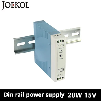 MDR-20 Din Rail Power Supply 20W 15V 1.34A,Switching Power Supply AC 110v/220v Transformer To DC 15v,ac dc converter
MDR-20 Din Rail Power Supply 20W 15V 1.34A,Switching Power Supply AC 110v/220v Transformer To DC 15v,ac dc converter