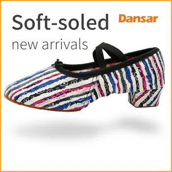 Woman Dance Shoes Canvas Ballet Shoes Soft Bottom Girls Low Heel Dancing Shoes Pink/Black/Red Women's Exercise Ballet Shoes
Woman Dance Shoes Canvas Ballet Shoes Soft Bottom Girls Low Heel Dancing Shoes Pink/Black/Red Women's Exercise Ballet Shoes