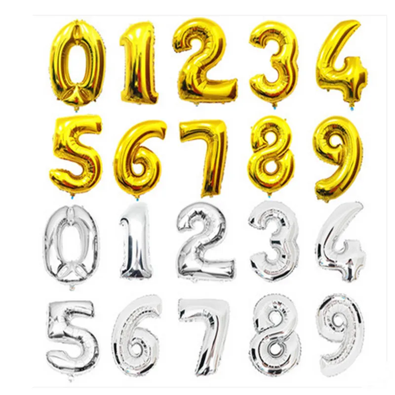 XXPWJ wedding wedding supplies wholesale 16-inch digital aluminum balloons birthday party decoration foil balloon
XXPWJ wedding wedding supplies wholesale 16-inch digital aluminum balloons birthday party decoration foil balloon