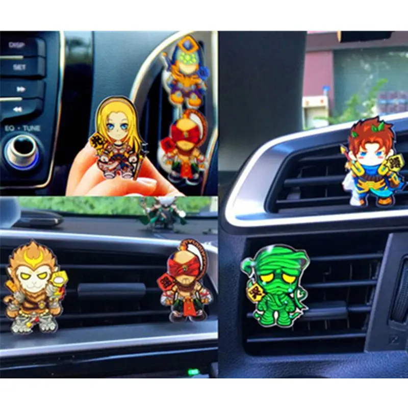 LOL League of Legends figure Auto Air Conditioner Outlet Decoration Perfume Clip Air Freshener Car Tuyere Fragrance Car Ornament
LOL League of Legends figure Auto Air Conditioner Outlet Decoration Perfume Clip Air Freshener Car Tuyere Fragrance Car Ornament
