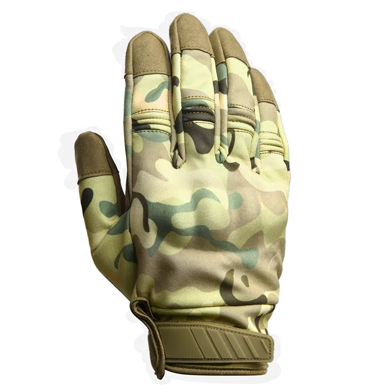 Soft Shell Waterproof Outdoor Camouflage Full Finger Gloves Men Riding Training Army Tactical Combat Mittens Can Touch Screen
Soft Shell Waterproof Outdoor Camouflage Full Finger Gloves Men Riding Training Army Tactical Combat Mittens Can Touch Screen