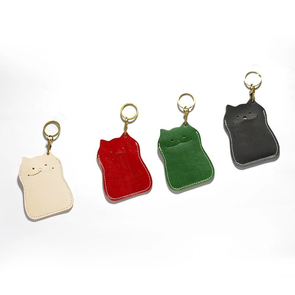 Vegetable tanned skin cute card sets cat ID card sets of various colors can be customized leather document sets
Vegetable tanned skin cute card sets cat ID card sets of various colors can be customized leather document sets