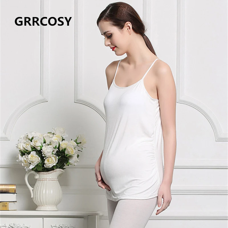 GRRCOSY Modal Pregnancy Bra Tank Caims Fold Vest Clothes Pregnant Women Maternity Shirts Tees Breastfeeding T-shirt
GRRCOSY Modal Pregnancy Bra Tank Caims Fold Vest Clothes Pregnant Women Maternity Shirts Tees Breastfeeding T-shirt