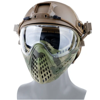 Interchange 3 Lens Tactics Mask Airsoft Hunting Safety Goggle Mask Combat Full Face Tactical Mask
Interchange 3 Lens Tactics Mask Airsoft Hunting Safety Goggle Mask Combat Full Face Tactical Mask