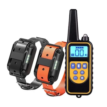 880 1000M Plastic Pet Dog Training Collar With LCD Display Hang Rope Rainproof Remote Electric Shock Vibration Rechargeable New
880 1000M Plastic Pet Dog Training Collar With LCD Display Hang Rope Rainproof Remote Electric Shock Vibration Rechargeable New
