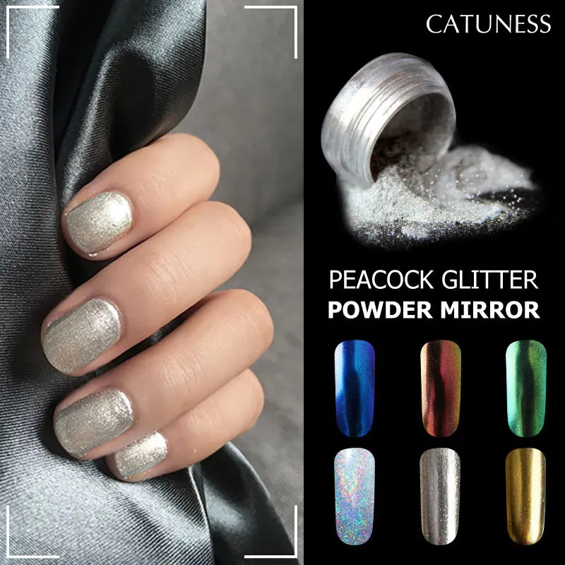CATUNESS 1G Nail Glitter Powder 6 Colors Soak Off UV Led Gel Polish Lasting Nail Glitter Powder Chrome Effect Gel Polish
CATUNESS 1G Nail Glitter Powder 6 Colors Soak Off UV Led Gel Polish Lasting Nail Glitter Powder Chrome Effect Gel Polish