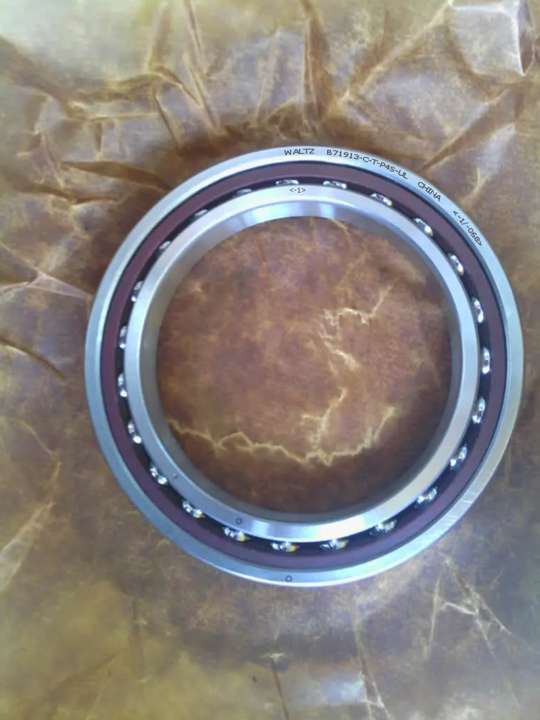 65mm Spindle Angular Contact Ball Bearings B71913 C T P5S UL 65x90x13 mm P5 71913C 71913AC ABEC-5
65mm Spindle Angular Contact Ball Bearings B71913 C T P5S UL 65x90x13 mm P5 71913C 71913AC ABEC-5