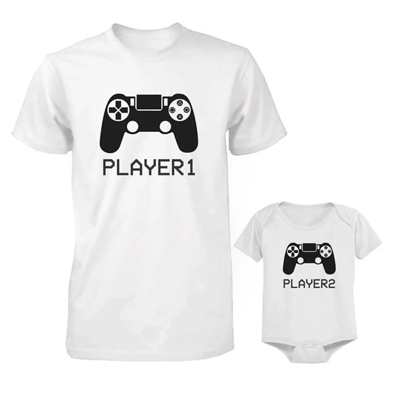 One Piece Daddy And Baby Matching White T-shirt Funny Print Tee Top Baby Bodysuits Family T-Shirts Men Baby T-shirts
One Piece Daddy And Baby Matching White T-shirt Funny Print Tee Top Baby Bodysuits Family T-Shirts Men Baby T-shirts
