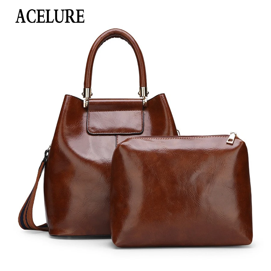 ACELURE Luxury Two Sets Shoulder Bags Women Bags Designer PU Leather Handbags Bags for Women Large Hand Bag Messenger Bag Bolsos
ACELURE Luxury Two Sets Shoulder Bags Women Bags Designer PU Leather Handbags Bags for Women Large Hand Bag Messenger Bag Bolsos