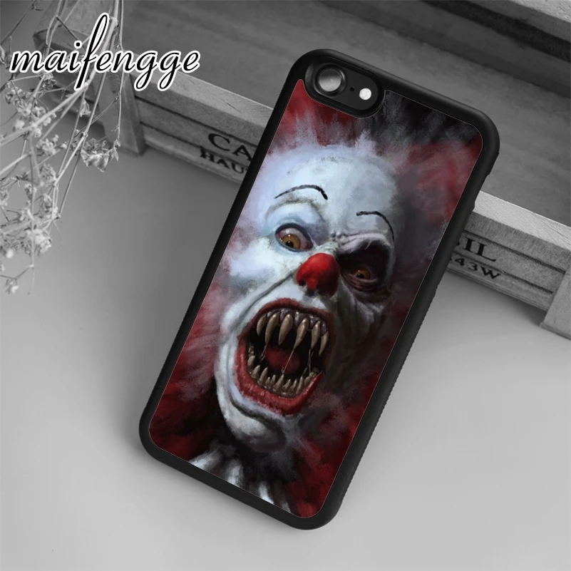 maifengge Clown Scary Horror Creepy Case For iPhone 6 6S 7 8 Plus X 5 5S SE Case cover for Samsung S5 S6 S7 edge S8 Plus
maifengge Clown Scary Horror Creepy Case For iPhone 6 6S 7 8 Plus X 5 5S SE Case cover for Samsung S5 S6 S7 edge S8 Plus