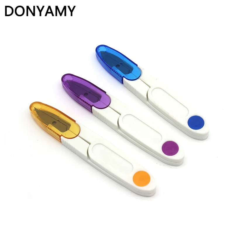 1PC Sewing Scissors Snip Thread Cutter Colorful Handle Scissors Cross Stitch DIY Craft Tool Small Yarn Scissors 11.5cm
1PC Sewing Scissors Snip Thread Cutter Colorful Handle Scissors Cross Stitch DIY Craft Tool Small Yarn Scissors 11.5cm