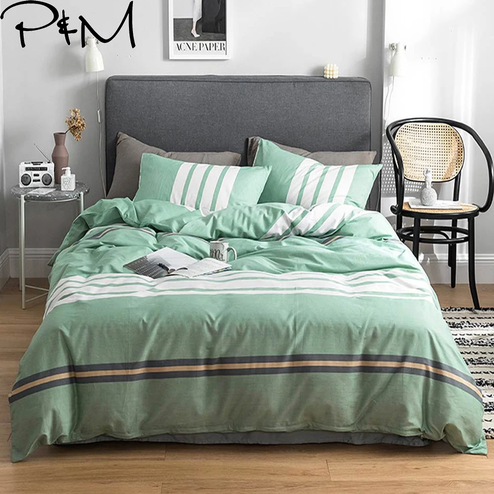 PAPA&MIMA Print stripe Solid color bedding set sheet Pillowcase Duvet Cover Sets Cotton King AU Queen Double Twin size
PAPA&MIMA Print stripe Solid color bedding set sheet Pillowcase Duvet Cover Sets Cotton King AU Queen Double Twin size