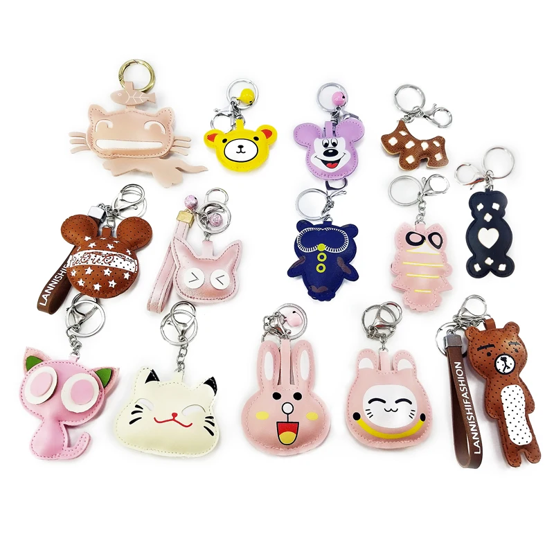 Leather PU Animals Keychain Pendant Decorative for Women Bags Accessorie Key Chains Trinket Fashion Charm Keyring Birthday Gift
Leather PU Animals Keychain Pendant Decorative for Women Bags Accessorie Key Chains Trinket Fashion Charm Keyring Birthday Gift