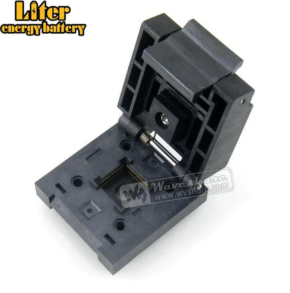 QFN64 MLP64 MLF64 QFN-64B-0.5-01 Enplas QFN 9x9 мм 0 5 Шаг IC Тест ожога в розетке | Компьютеры и офис