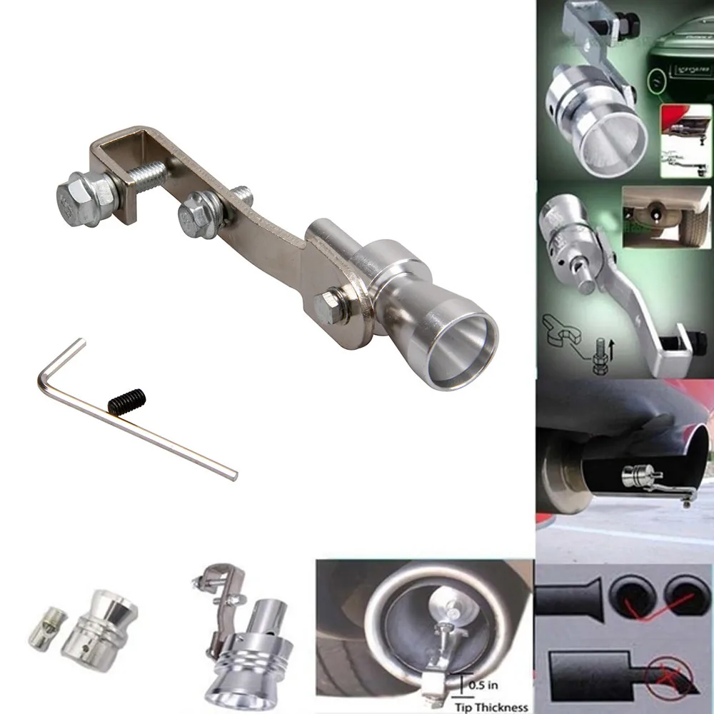 2018 New Creative Car Exhaust Pipe Blowoff Valve Simulator Turbo Sound Whistle Car styling Dropshipping
2018 New Creative Car Exhaust Pipe Blowoff Valve Simulator Turbo Sound Whistle Car styling Dropshipping