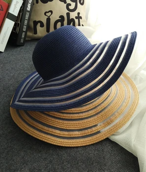 2017 large brim straw women panama hat mesh beach summer floppy sun hat fashion hats for holiday
2017 large brim straw women panama hat mesh beach summer floppy sun hat fashion hats for holiday