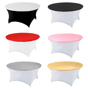 160cm Fashion Stretch Round Table Cloth Top Tablecloth Waterproof Dining Table Cover Mat for Home Kitchen Dinning Decor Party
160cm Fashion Stretch Round Table Cloth Top Tablecloth Waterproof Dining Table Cover Mat for Home Kitchen Dinning Decor Party