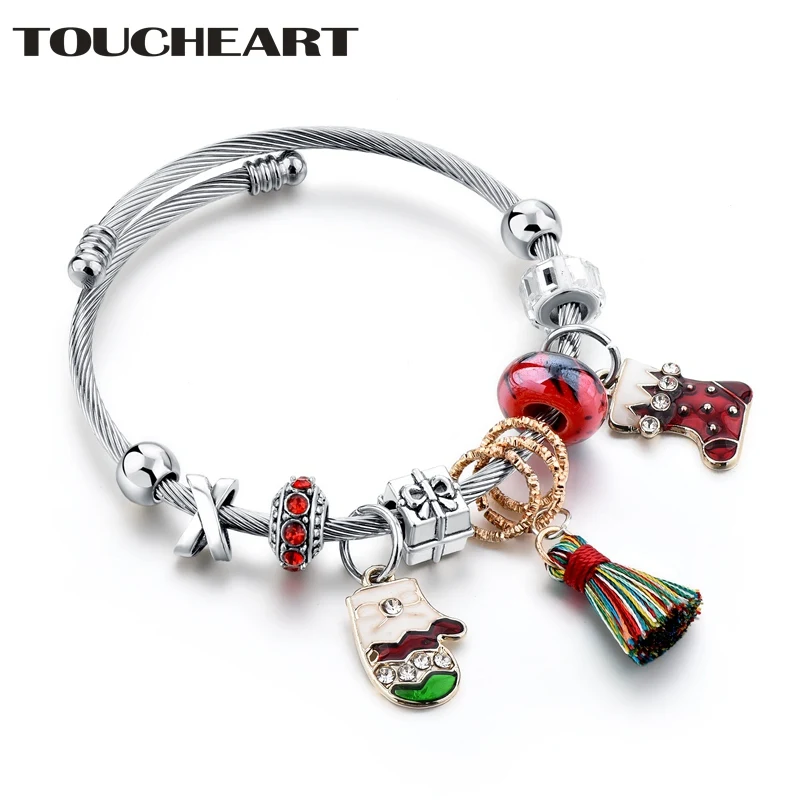 TOUCHEART Christmas Gift Stainless Steel Tassel Bracelets Bangles Charms Lot For Women Jewelry Luxury Brand Bracelet SBR180130
TOUCHEART Christmas Gift Stainless Steel Tassel Bracelets Bangles Charms Lot For Women Jewelry Luxury Brand Bracelet SBR180130