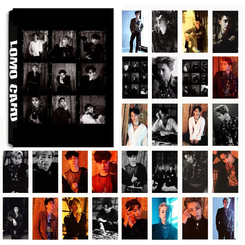 New 30Pcs/set KPOP EXO 06 LOTTO Album Photo Card PVC Cards Self Made LOMO Card Photocard
New 30Pcs/set KPOP EXO 06 LOTTO Album Photo Card PVC Cards Self Made LOMO Card Photocard