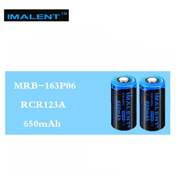 2pcs IMALENT 16340 650mah RCR123A 3.7v li-ion MRB-163P06 rechargeable battery high performance for high drain LED flashlights
2pcs IMALENT 16340 650mah RCR123A 3.7v li-ion MRB-163P06 rechargeable battery high performance for high drain LED flashlights
