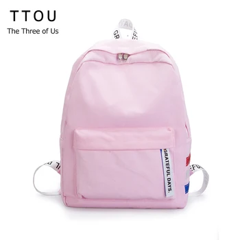 TTOU Canvas Solid Japanese Style Minimalism Backpack For Adolescent Girl Female New Travel Leisure Women Backpack Shoulder Bag
TTOU Canvas Solid Japanese Style Minimalism Backpack For Adolescent Girl Female New Travel Leisure Women Backpack Shoulder Bag
