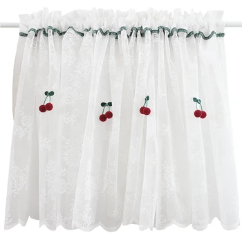 European Floral Curtains Garden Cherry Half Curtain Short Curtain Curtain Lace Curtain Home Cabinet Decoration Dropshipping
European Floral Curtains Garden Cherry Half Curtain Short Curtain Curtain Lace Curtain Home Cabinet Decoration Dropshipping