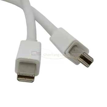 Mini DisplayPort Male to Mini DP Male Video Cable 1.8m for 24 27 inch iMac LED Displays
Mini DisplayPort Male to Mini DP Male Video Cable 1.8m for 24 27 inch iMac LED Displays