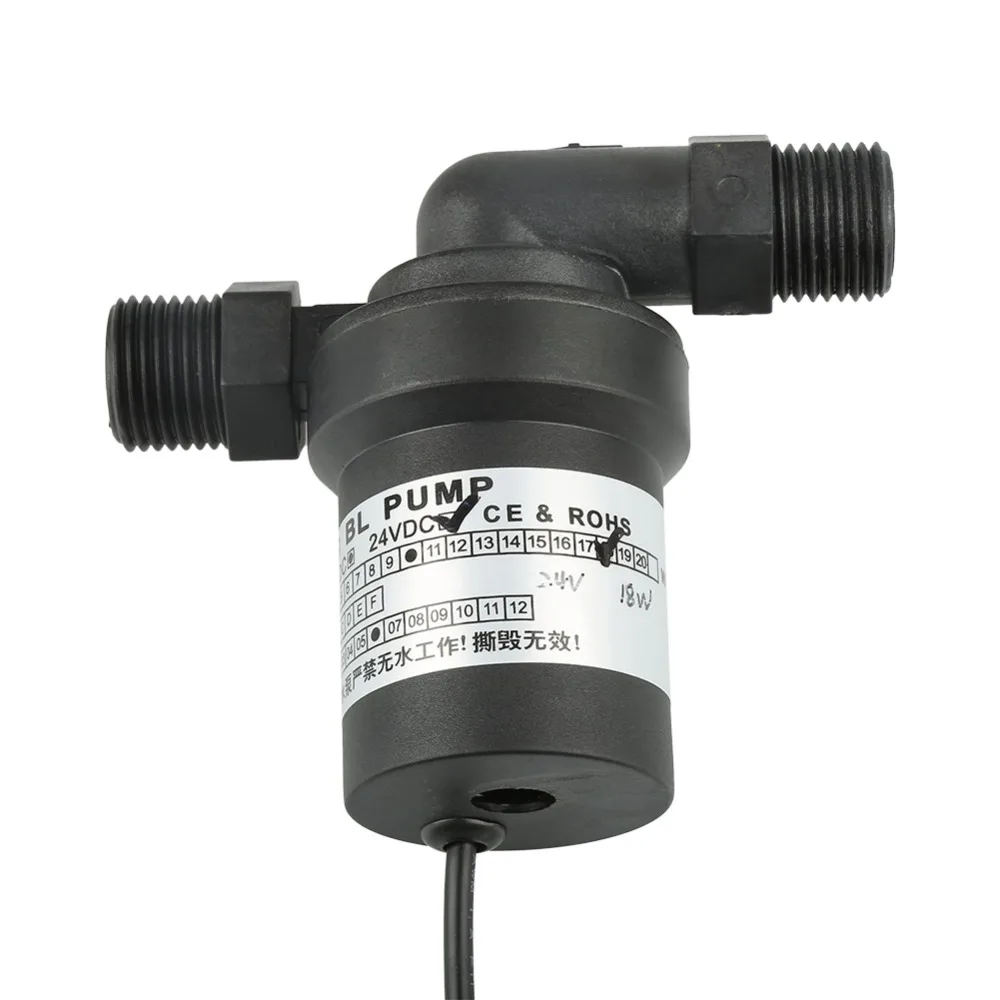 1 PC 11L/Min pump DC 24V Solar Brushless Motor Water Circulation 18W Hot Water Pump Submersibles Water Pumps bomba de agua
1 PC 11L/Min pump DC 24V Solar Brushless Motor Water Circulation 18W Hot Water Pump Submersibles Water Pumps bomba de agua
