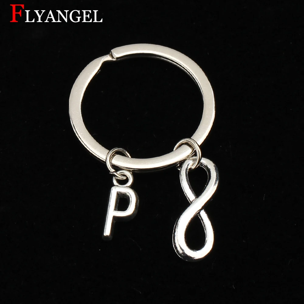 A-Z Initial Letter Name Infinity Pendant Keyring For Men Women Couple Friends Mother's Day Gift Keychain Fashion Alloy Jewelry
A-Z Initial Letter Name Infinity Pendant Keyring For Men Women Couple Friends Mother's Day Gift Keychain Fashion Alloy Jewelry