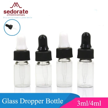 Sedorate 100 pcs/Lot Empty Glass Refillable Bottle For Essential Oil 3ML 4ML Perfume Dropper Bottles Makeup Containers JX077-2
Sedorate 100 pcs/Lot Empty Glass Refillable Bottle For Essential Oil 3ML 4ML Perfume Dropper Bottles Makeup Containers JX077-2